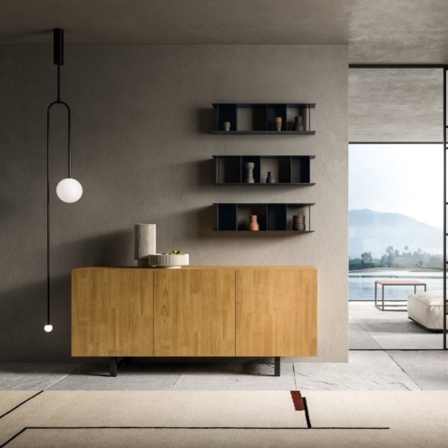 Madia in legno Linear FGF Mobili