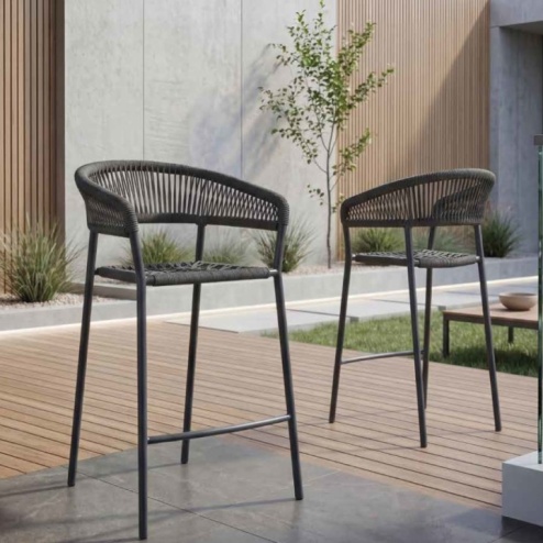 Sgabello Outdoor Maratea Stool - La Seggiola