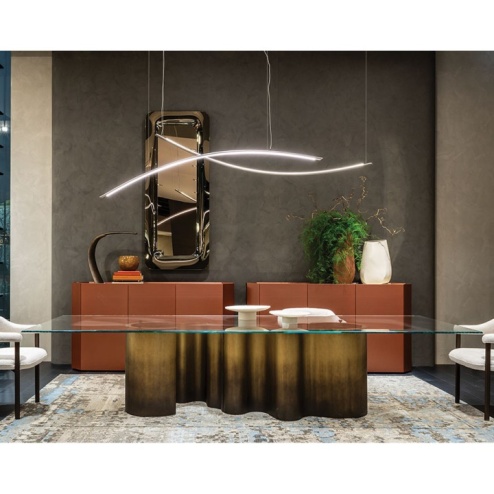 Tavolo Papel 3.5 Glass Cattelan Italia