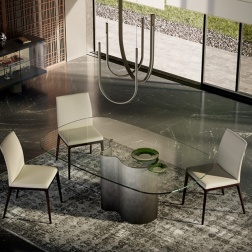 Tavolo Papelito Glass Cattelan Italia