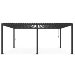 Pergola Marea 3x6 Antracite Bizzotto
