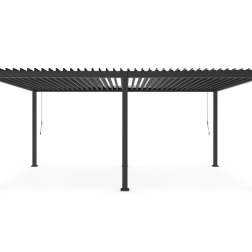 Pergola Marea 3x6 Antracite Bizzotto