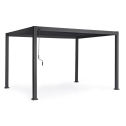 Pergola Marea 3x4 Antracite Bizzotto