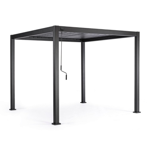 Pergola Marea 3x3 Antracite Bizzotto