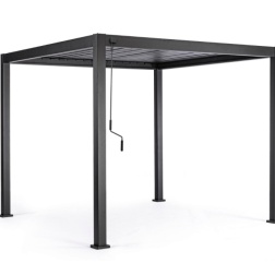 Pergola Marea 3x3 Antracite Bizzotto