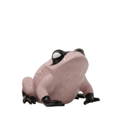 Scultura in ceramica Super Queen rosa - Adriani & Rossi
