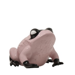 Scultura in ceramica Super Queen rosa - Adriani & Rossi