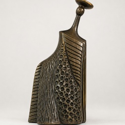Scultura in ceramica Carmen black gold - Adriani & Rossi