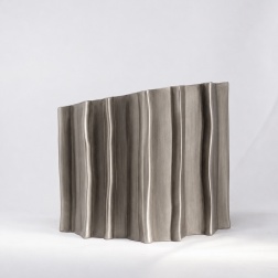 Vaso in ceramica Tara golden black - Adriani & Rossi