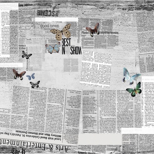 Carta da parati Newspaper 1 - Adriani & Rossi