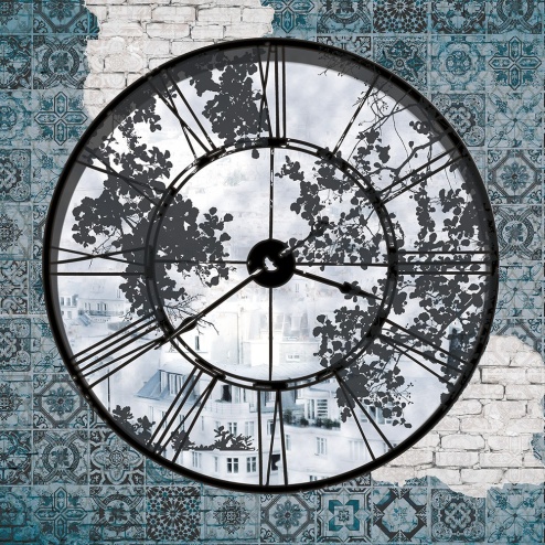 Carta da parati Clock_2 - Adriani & Rossi