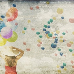 Carta da parati Balloons 1 - Adriani & Rossi