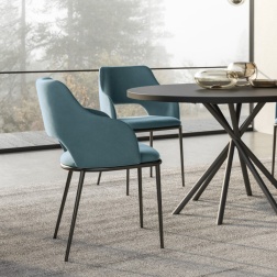 Sedia Diva metallo FGF Mobili