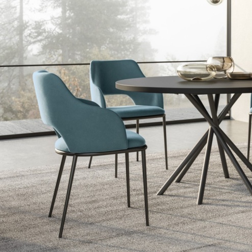 Sedia Diva metallo FGF Mobili