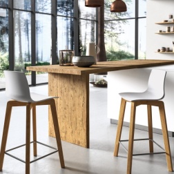 Sgabello Talya struttura legno FGF Mobili