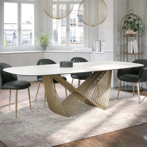 Tavolo Tenso Irregular Wood Tonin Casa