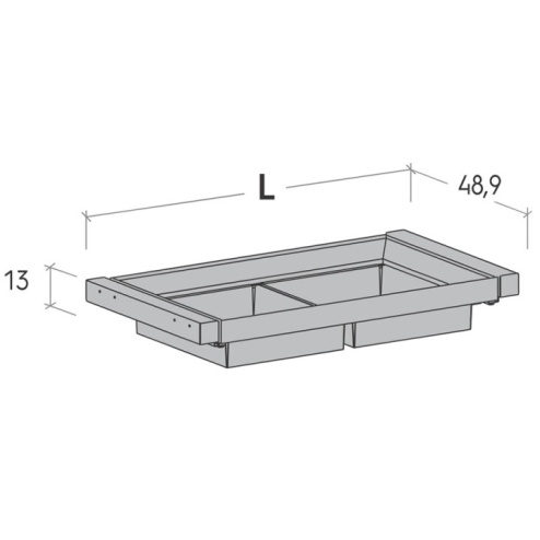 Vaschette estraibili Cinquanta3