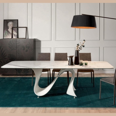 Tavolo Wave Marble Tonin Casa